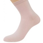 Mini Cotone 1202 (35/38, beige) Хлопковые женские носки с комфортной резинкой, однотонные. Борт - шахматка, с кеттельным швом, хл.80%, п/а 15%, эл 5%.