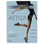 omsa Attiva 70 XL Marrone шелков. поддерживающие 10%эл