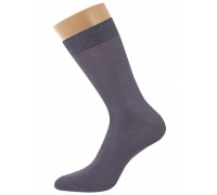 204 Classic (39-41, nero) Классические гладкие эластич мужские носки из хлопка с широкой комфортной резинкой,кеттельный шов,75%хлопок,20%па,5%эл