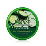 Deoproce Natural Skin, крем д/лица питательный Cucumber 100гр, огурец жир/смеш